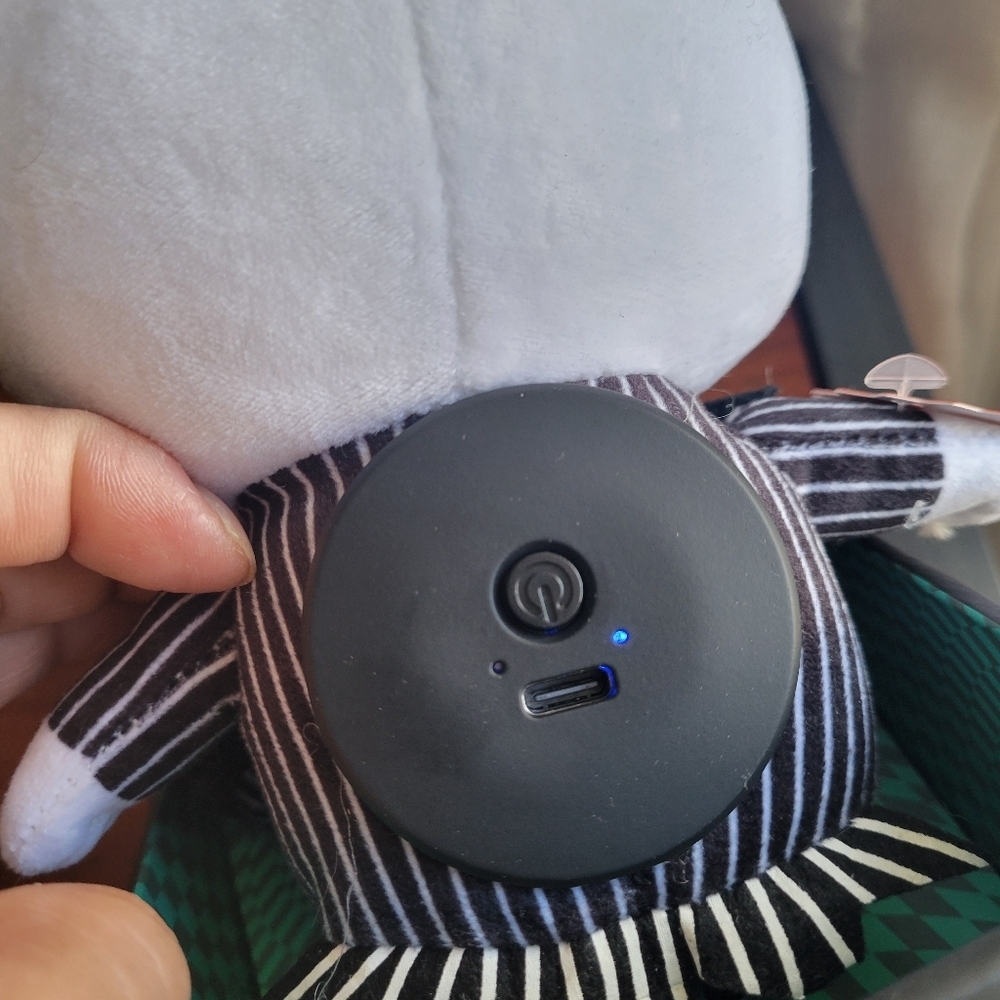 Bitty Boomers Disney Jack Skelington Plush Bluetooth Speaker New in Box - Picture 5 of 7